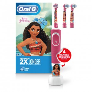 Oral-B Kids Princess Moana Bunter Rød | NO_OB84248
