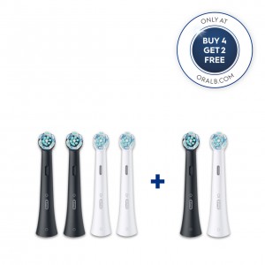 Oral-B iO Ultimate Clean iO børstehoder Hvite Svarte | NO_OB63809
